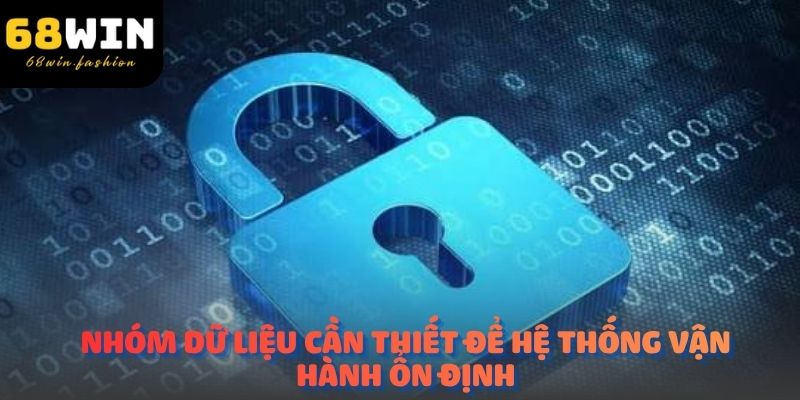 Chính sách bảo mật tại 68WIN quy định rõ những nhóm dữ liệu cần thiết để hệ thống vận hành ổn định