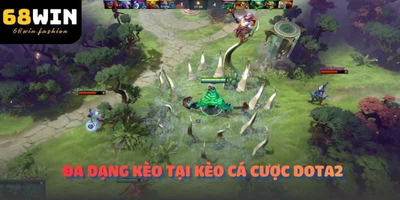 Đa dạng kèo tại kèo cá cược Dota2