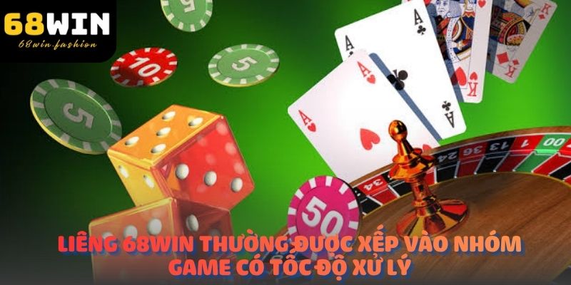 liêng 68Win thường được xếp vào nhóm game có tốc độ xử lý ván rất nhanh